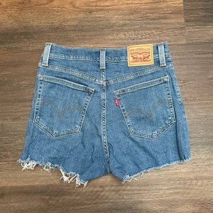 Levi’s high rise shorts